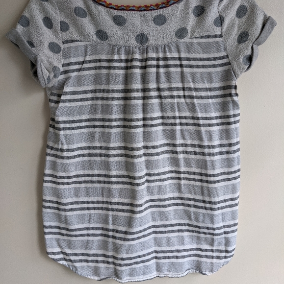 Anthropologie Akemi+Kin short sleeve woven top - Picture 2 of 6